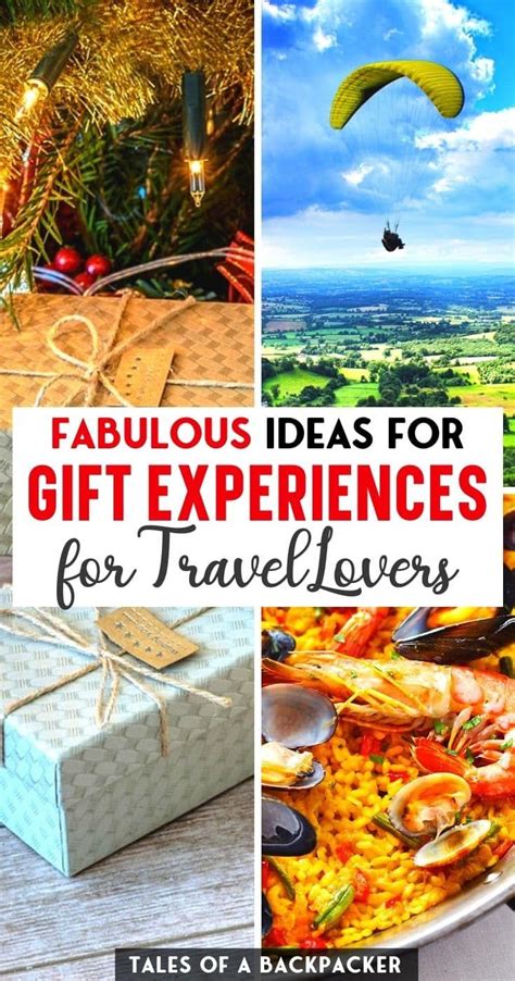 The Best Gift Experiences to Give to Travel Lovers | Travel themed gifts, Best travel gifts ...