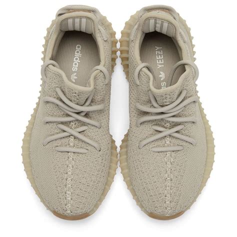 Yeezy Rubber Beige Boost 350 V2 Sneakers in Natural for Men - Lyst