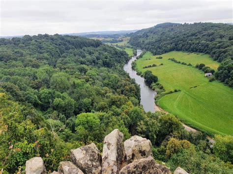 Walks at Symonds Yat Rock Viewpoint, and Symonds Yat Village