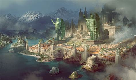 ArtStation - city concept, Avant Choi | Fantasy city, Fantasy concept ...