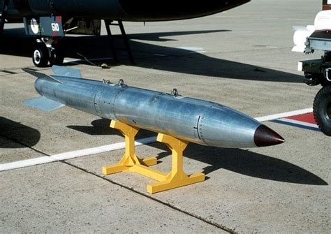 Historical Firearms - Ordnance of the Week: B61 Nuclear Bomb While many...