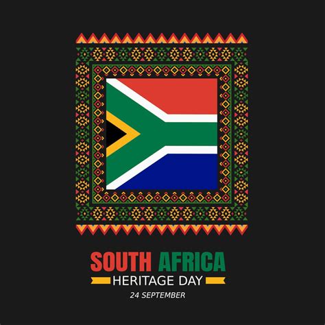 Happy Heritage Day South Africa Vector Illustration. Suitable for ...