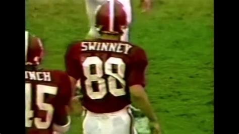 Coach Dabo Swinney WR Highlights Playing at Alabama - YouTube