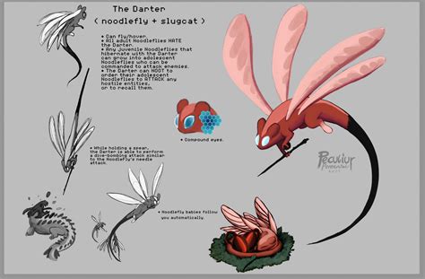 RainWorld Hybrids: The Darter by PeculiurPerennial on DeviantArt