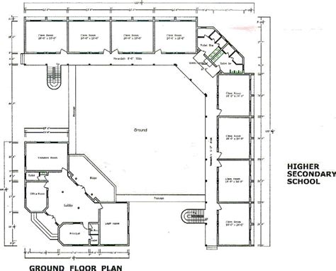 School Design Architecture Plan - BEST HOME DESIGN IDEAS