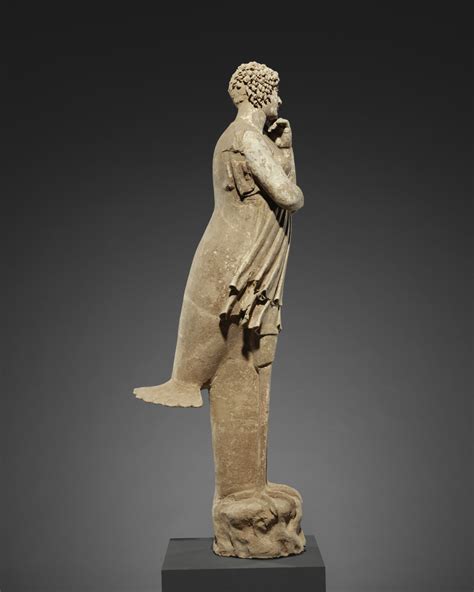 Statue of a Standing Siren (Getty Museum)