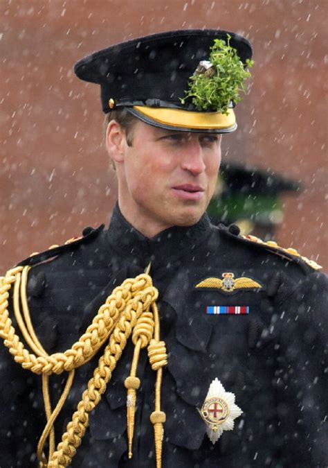 Prince William, Duke of Cambridge stands in the rain during the St... | Prince william and ...