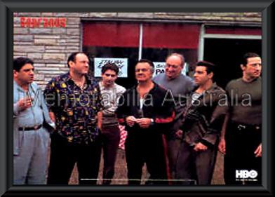 Sopranos Porkstore Poster Framed :: Sopranos :: Movie Memorabilia :: Entertainment Memorabilia ...