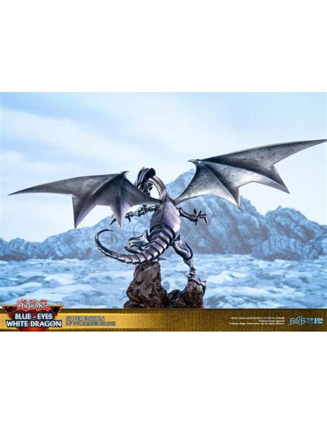 Silver Edition Blue Eyes White Dragon Statue|TCG-CARD