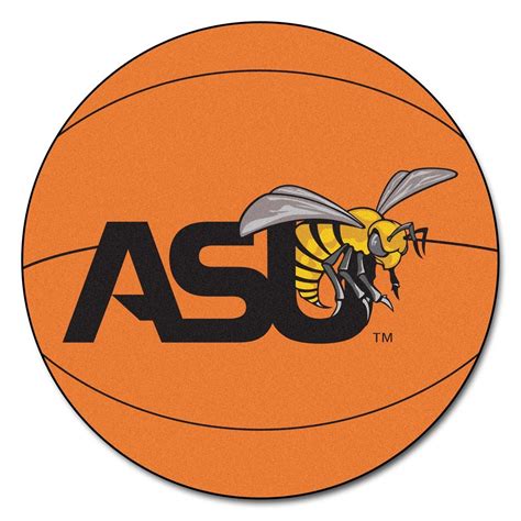 27" Round Alabama State Hornets Basketball Mat - OnlineSports.com