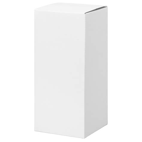 White tall box mockup cutout, Png file 8533993 PNG