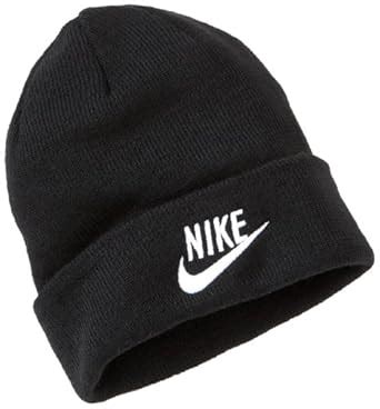 Nike Childrens Winter Beanie Hat Black 287266-010 M/L: Amazon.co.uk ...