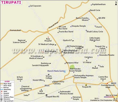 File:Tirupati city map.jpeg - Wikitravel