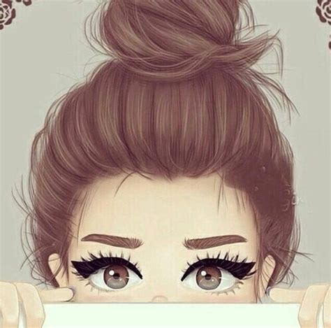 Beautiful messy bun! | Çizim, Çizimler, Sanatsal resimler