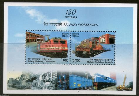 India 2013 Railway Workshop Kanchrapara & Jamalpur Locomotive Transport M/s