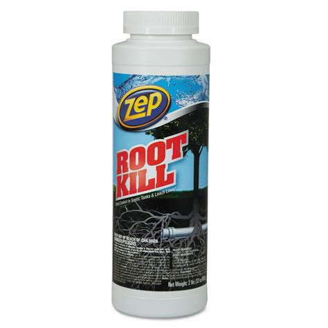 Zep Commercial Root Kill Pipe/Septic System Cleaner, 32 oz Bottle ...