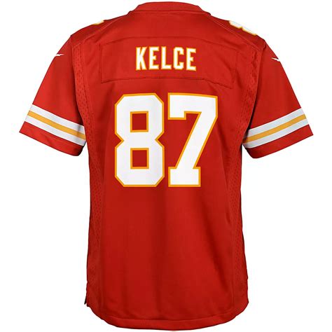 NFL Boys' Kansas City Chiefs Travis Kelce 87 Nike Game Jersey | Academy