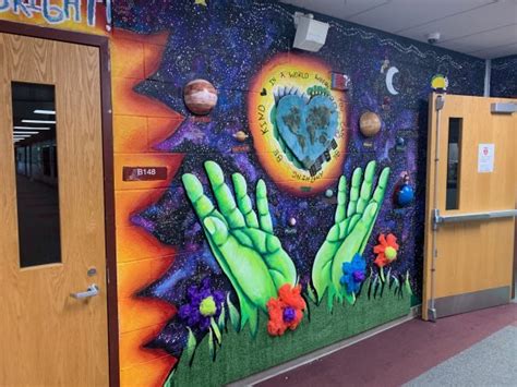 Mount Olive Middle School’s Sensory Wall Mural Brings a Magical World ...