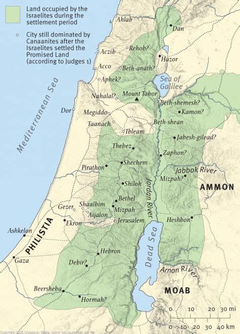 The Setting of Judges | Esv study bible, Bible mapping, Bible history