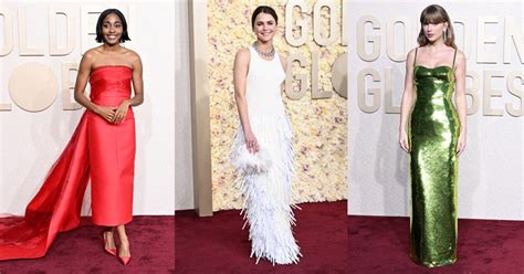 Golden Globes 2024 Best Dressed: Ayo Edebiri, Taylor Swift + More – Footwear News