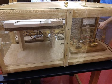 Faraday's speed of light experiment, inside a Faraday cage… | Flickr