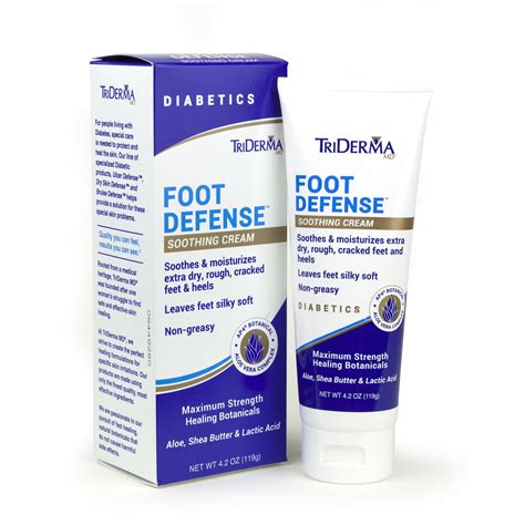 TriDerma Diabetic Foot Defense Healing Cream, 4.2 oz - Walmart.com