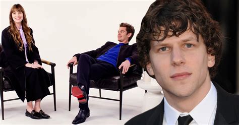 Jesse Eisenberg Stayed In Character And Refused To Talk With Dakota Johnson On The Set Of The ...