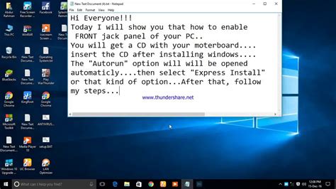 How To Enable Front Panel Audio Jack