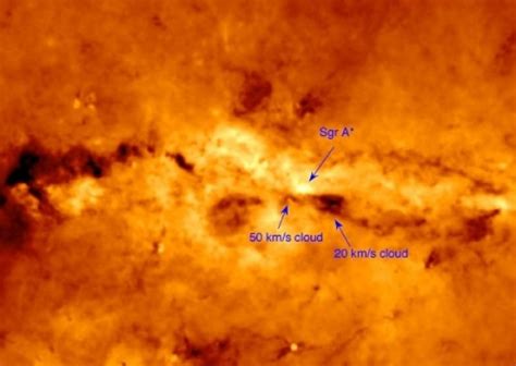Herschel vindt koele, gedraaide gasring rond Melkwegkern