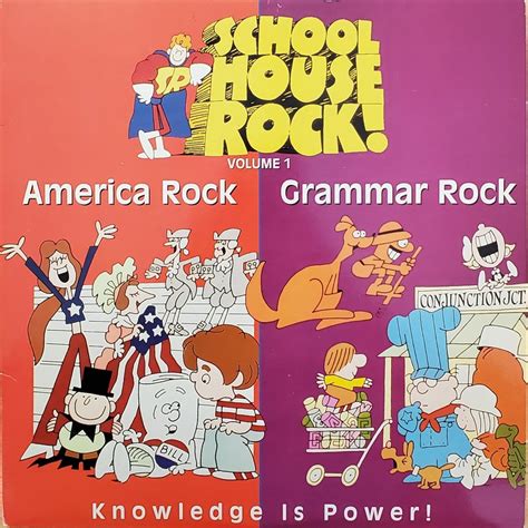 Schoolhouse Rock 1 - Volume 1: America Rock / Grammar Rock - ID3245CC ...