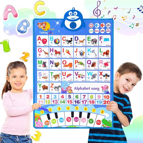 Buy ABC Learning for Toddlers, Electronic Alphabet ABC+123+Music+Piano Keyboard, Speech Therapy ...