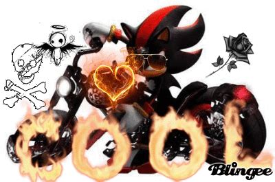 shadow the hedgehog motorcycle Picture #129765310 | Blingee.com