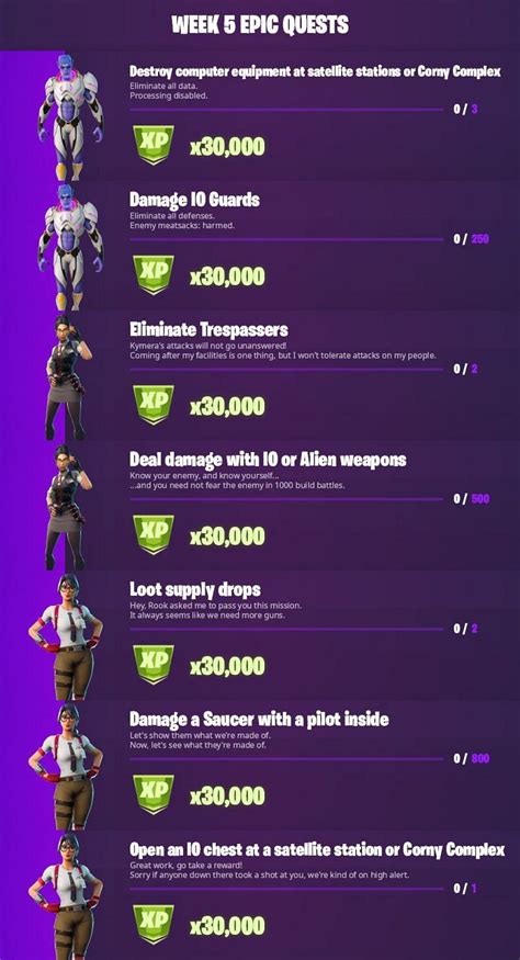 Fortnite Season 7 Week 5 challenges leaked: Full list of all Legendary ...