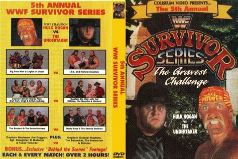 Survivor Series 1991 | Survivor series, Undertaker wwf, Survivor