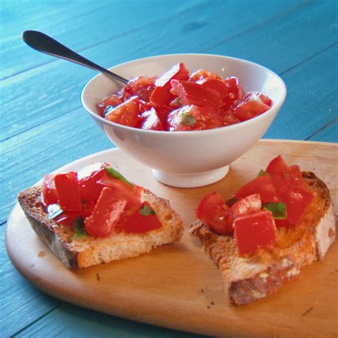 Bruschetta Pomodoro Recipe & Video | Martha Stewart