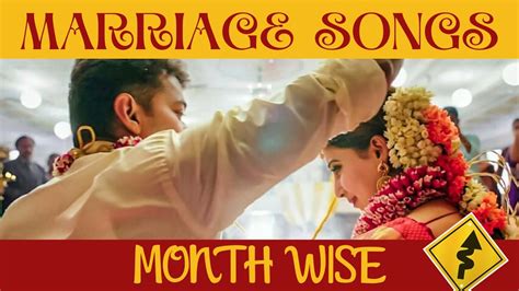 Types of Tamil Marriage Songs - Month Wise | Marriage | Best of Tamil Marriage Songs | Musix ...