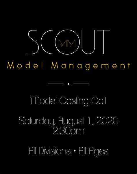 Scout Model Call | Scout MNGT