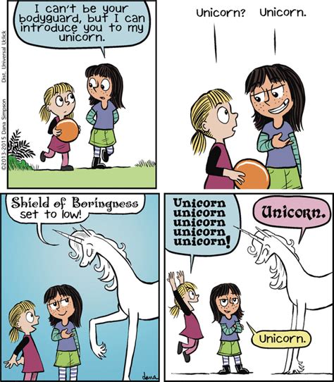 Phoebe and Her Unicorn by Dana Simpson for March 18, 2015 | GoComics.com