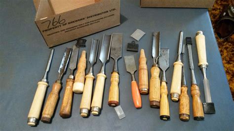 Lot Of Wood Chisels