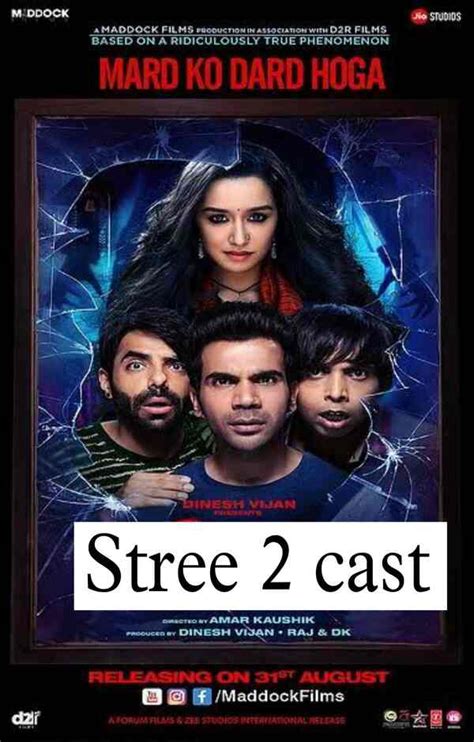 Stree 2 Cast - Release Date 2024