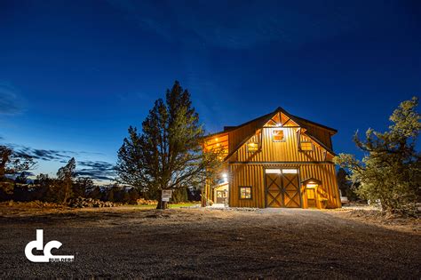 This multi-use garage with three large doors was designed to accommodate an RV. | Barn house ...