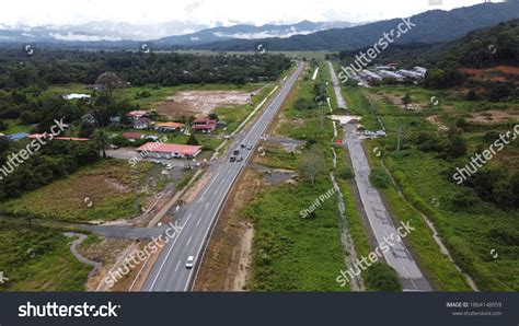 Aerial Monitoring Progress Project Pan Borneo Stock Photo 1864148959 ...