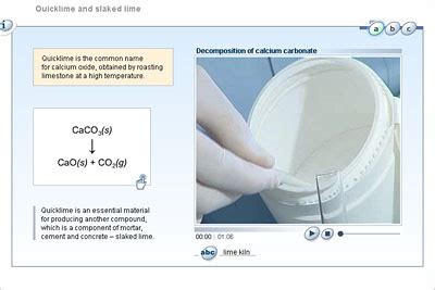 Chemistry - Lower Secondary - YDP - Student activity - Quicklime and ...