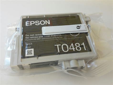 Epson T0481 T048120 Black ink jet 48 RX620 RX500 RX640 printer copier scanner | eBay