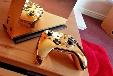 a 24K gold Xbox one X discovered, and for sale! - The Database for all ...