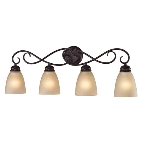 Shop Westmore Lighting 4-Light Sunbury Oil Rubbed Bronze LED Bathroom ...