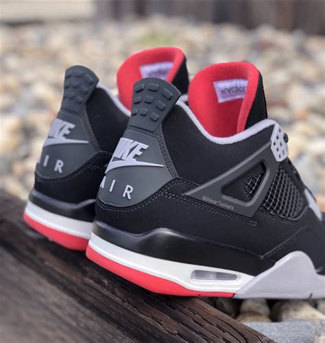 ブレッド AIR JORDAN 4 BRED RETRO RITTLE KIDS 19cm ブレッド