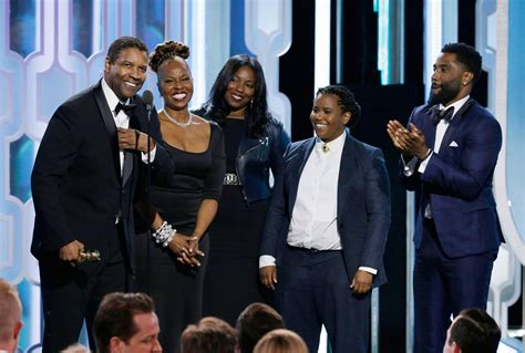 Denzel Washington Brings Family Onstage at the Golden Globes | Vogue