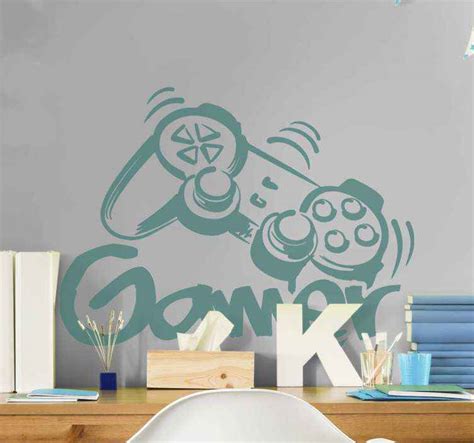 Video gamer controller video gaming wall sticker - TenStickers