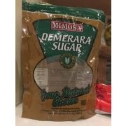 Mimosa Demerara Sugar: Calories, Nutrition Analysis & More | Fooducate